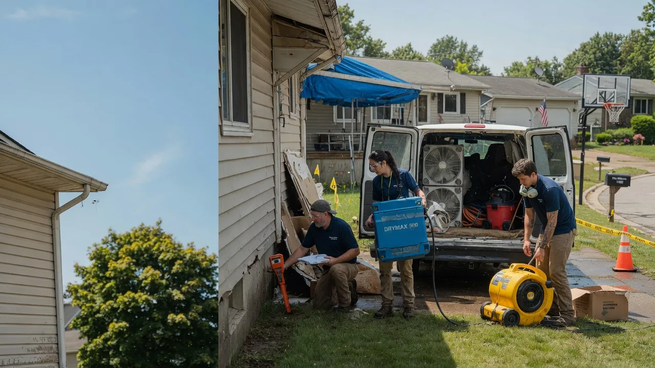 Ceiling Leak Cleanup in Dexter, IA near me